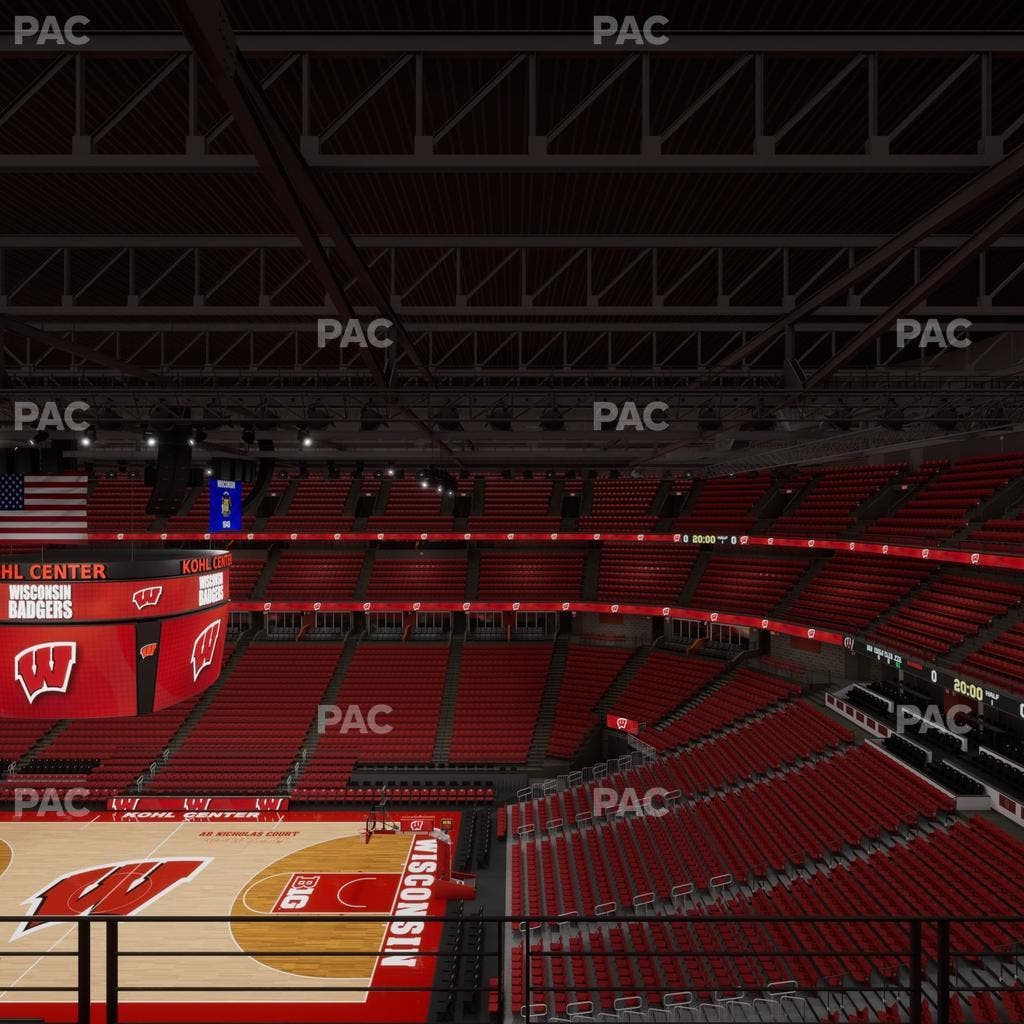 Kohl Center - Section 306 Seat View