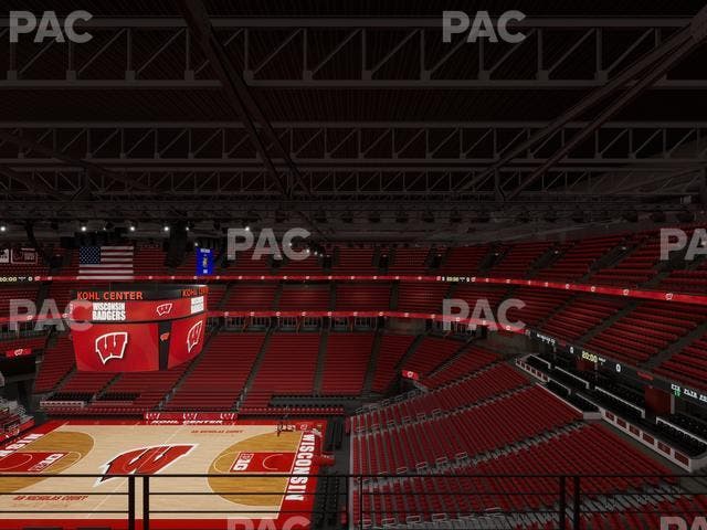 Kohl Center - Section 306 Seat View