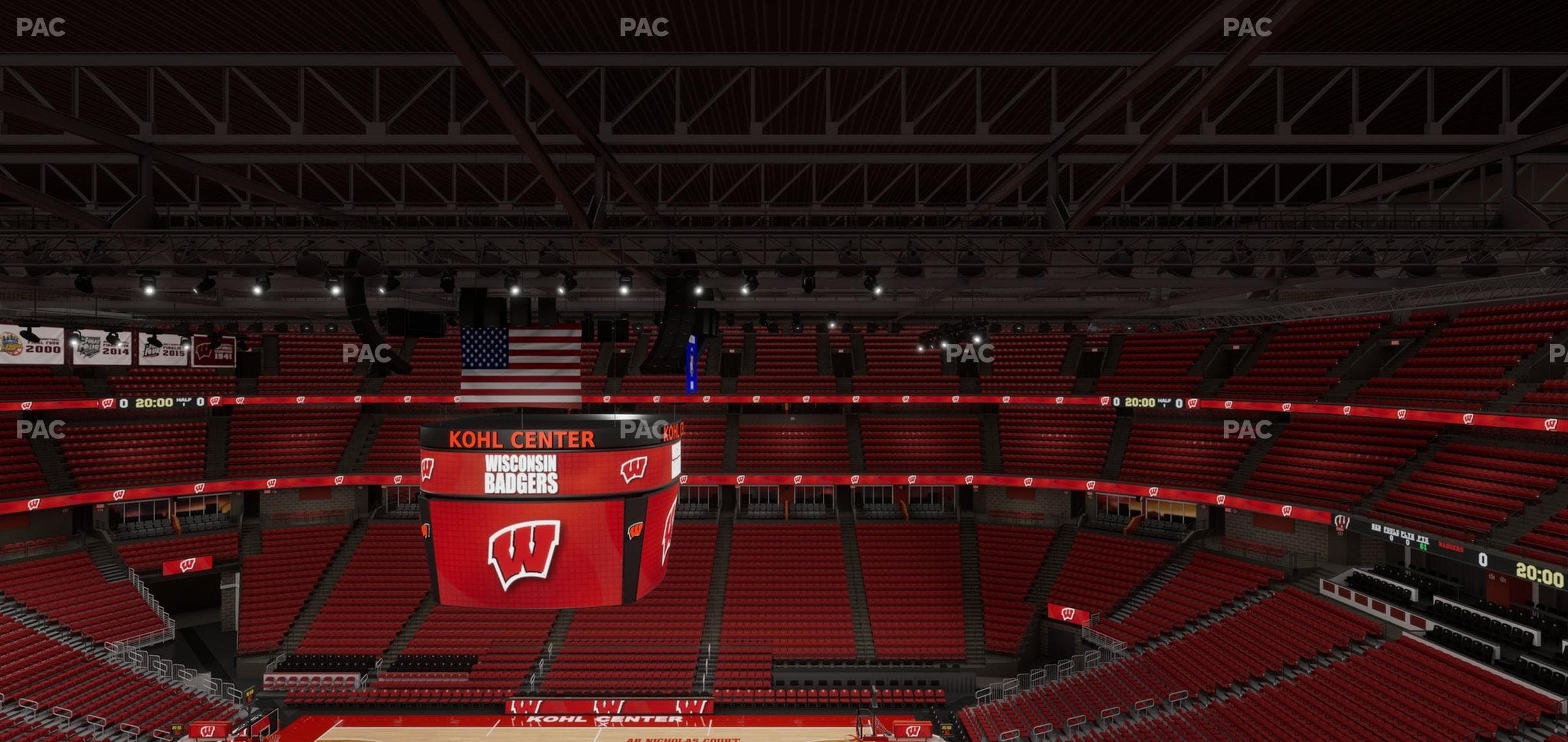 Kohl Center - Section 307 Seat View
