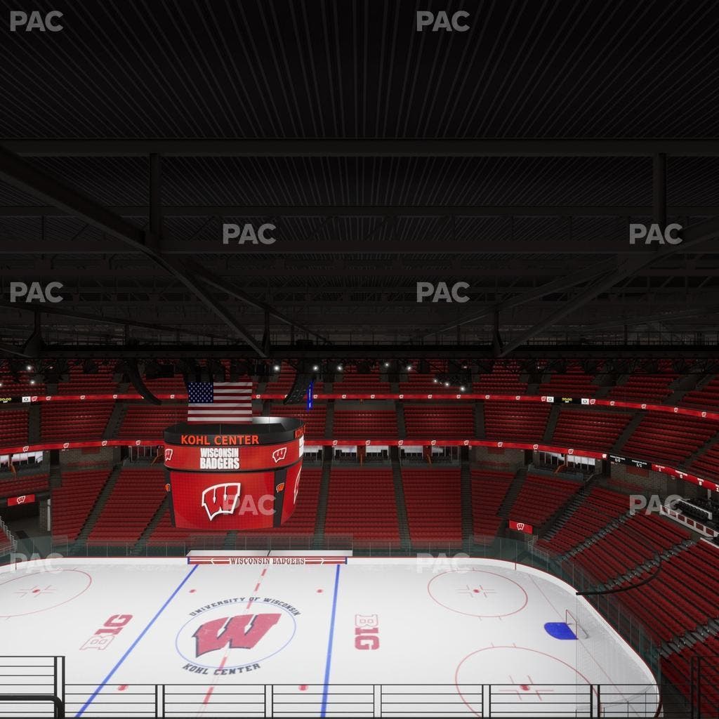 Kohl Center - Section 307 Seat View
