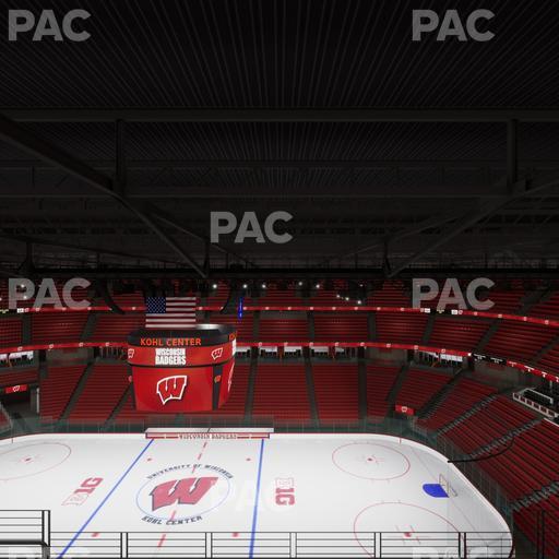 Kohl Center - Section 307 Seat View