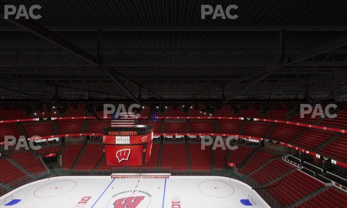 Kohl Center - Section 307 Seat View