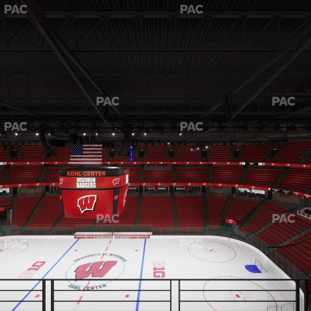 Kohl Center - Section 307 Seat View