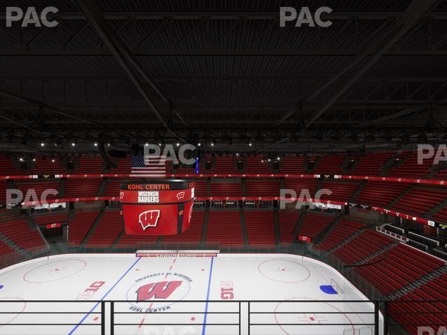 Kohl Center - Section 307 Seat View