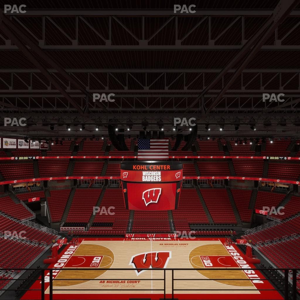 Kohl Center - Section 308 Seat View