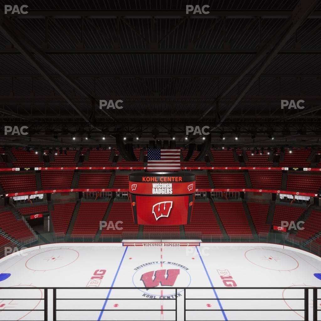 Kohl Center - Section 308 Seat View