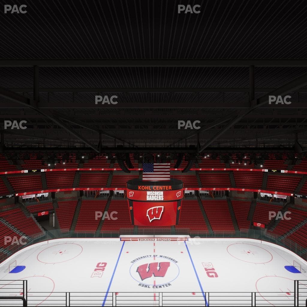 Kohl Center - Section 308 Seat View
