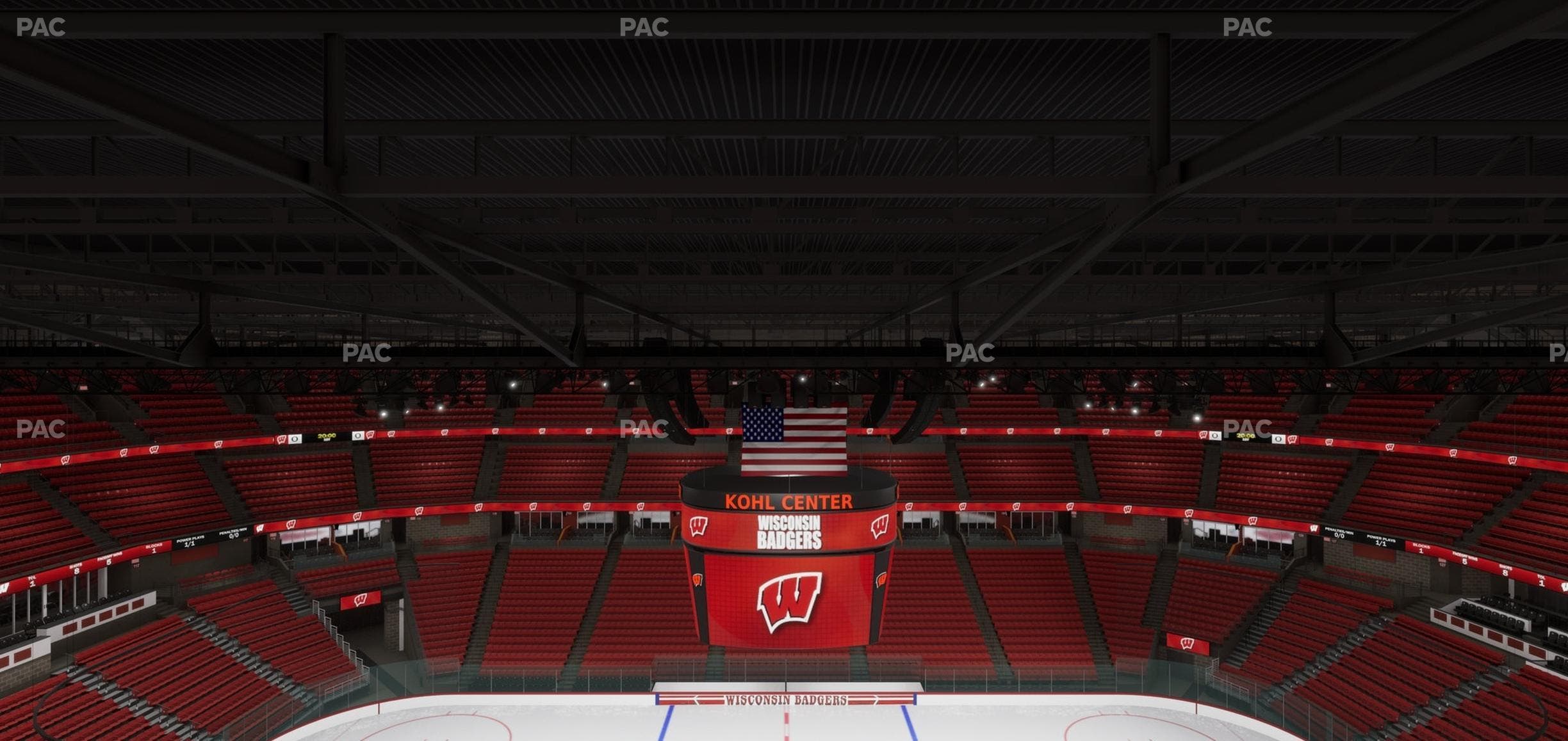 Kohl Center - Section 308 Seat View