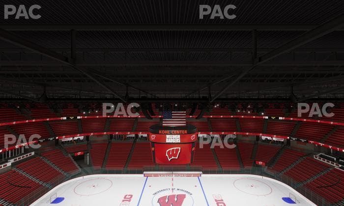 Kohl Center - Section 308 Seat View
