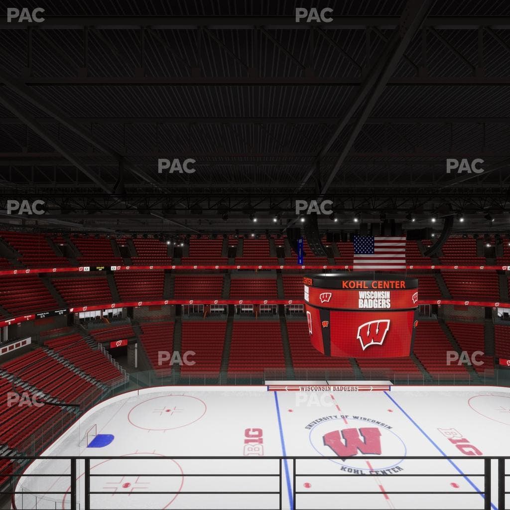 Kohl Center - Section 309 Seat View