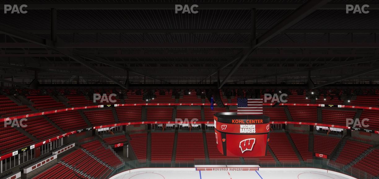 Kohl Center - Section 309 Seat View