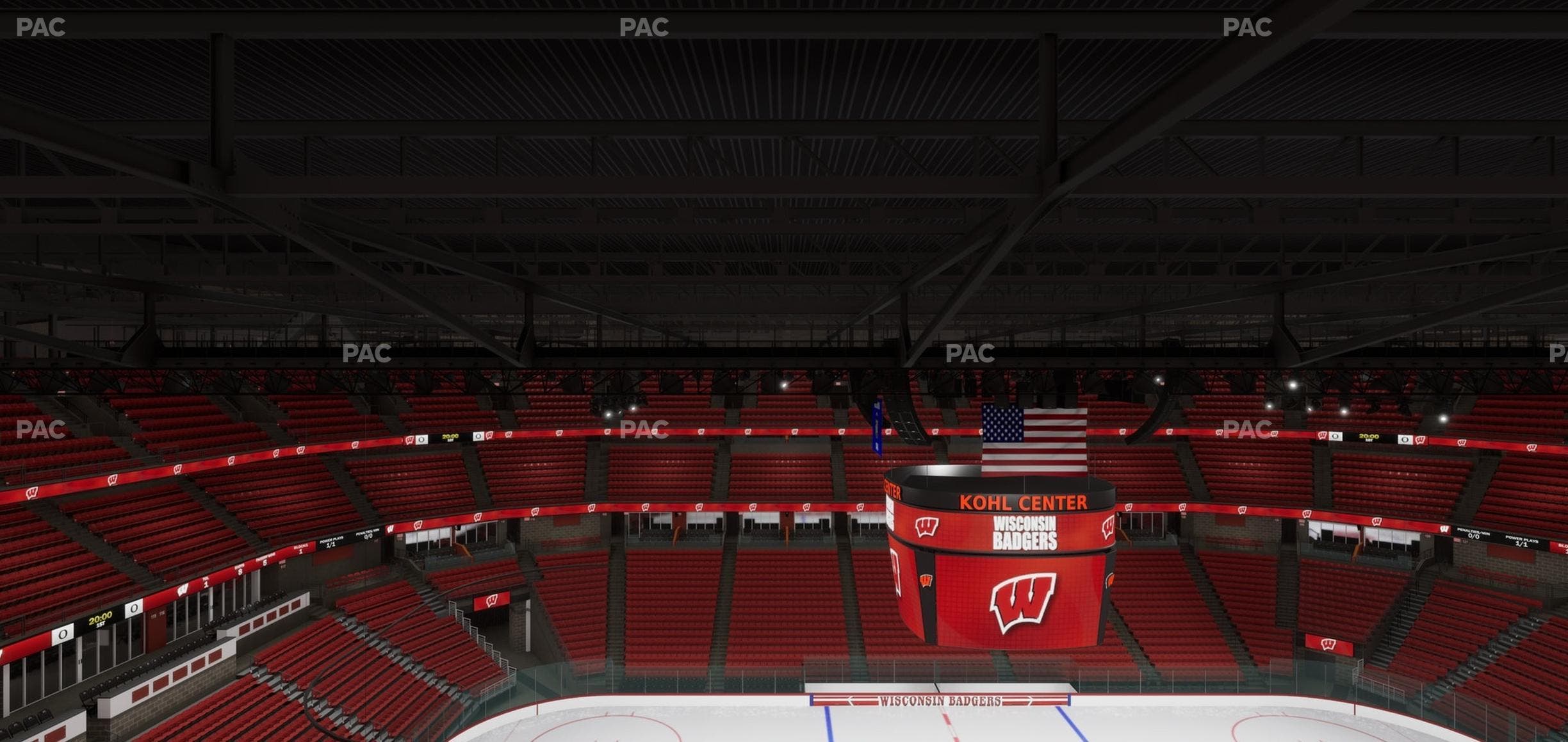 Kohl Center - Section 309 Seat View