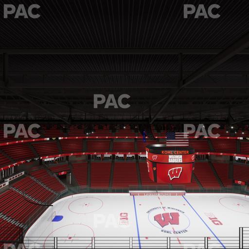 Kohl Center - Section 309 Seat View