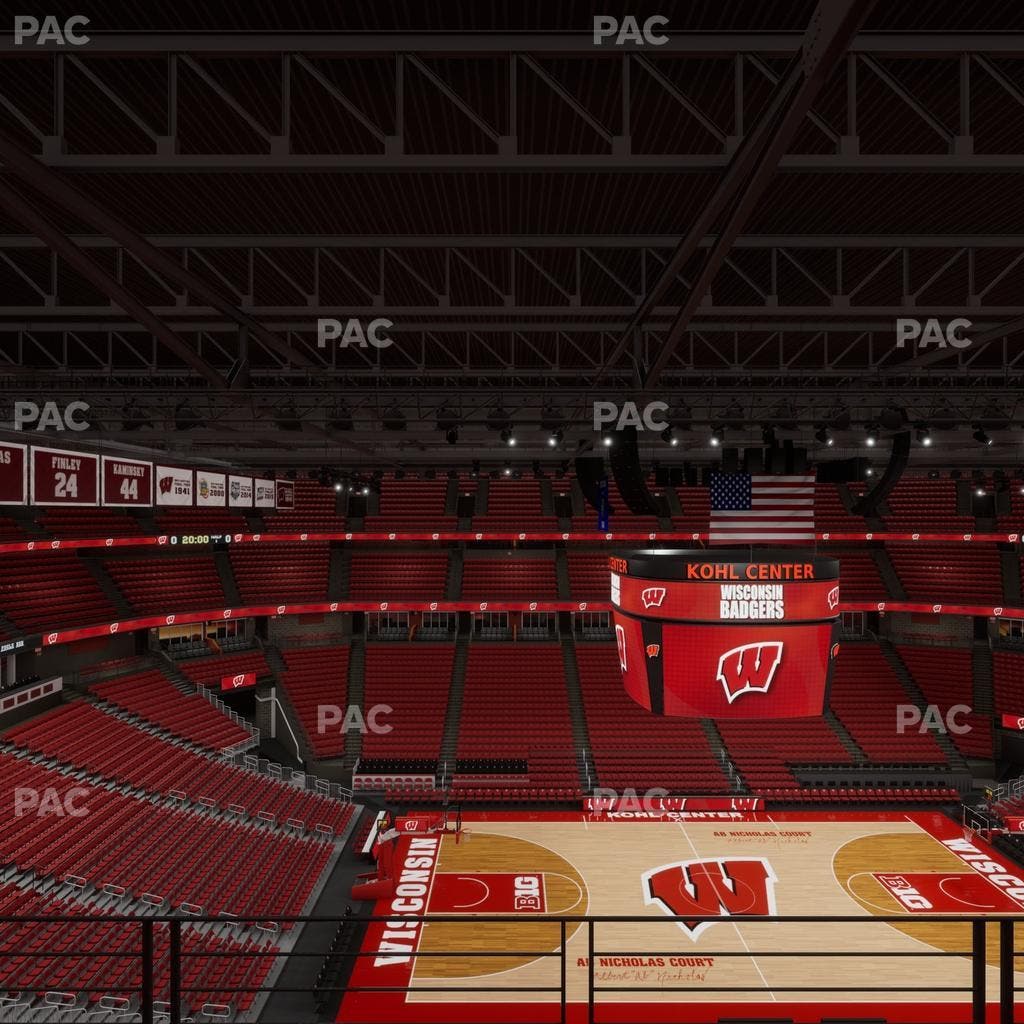 Kohl Center - Section 309 Seat View