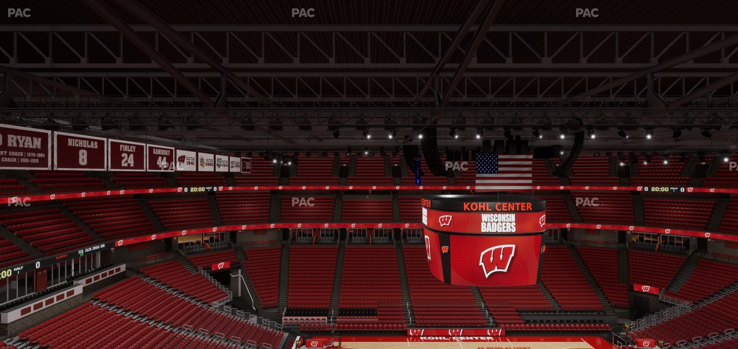 Kohl Center - Section 309 Seat View