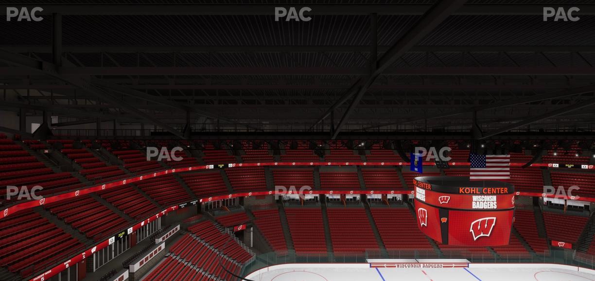 Kohl Center - Section 310 Seat View