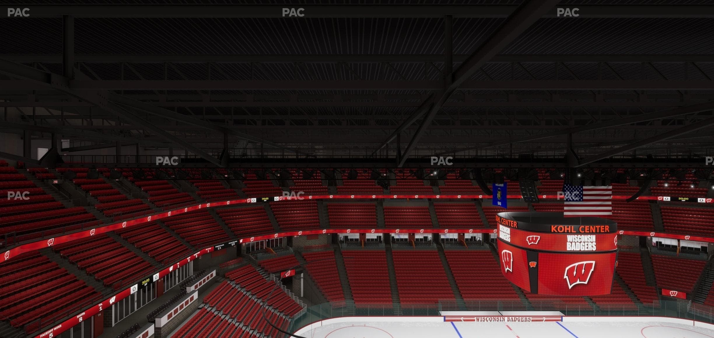 Kohl Center - Section 310 Seat View