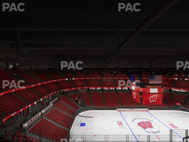Kohl Center - Section 310 Seat View