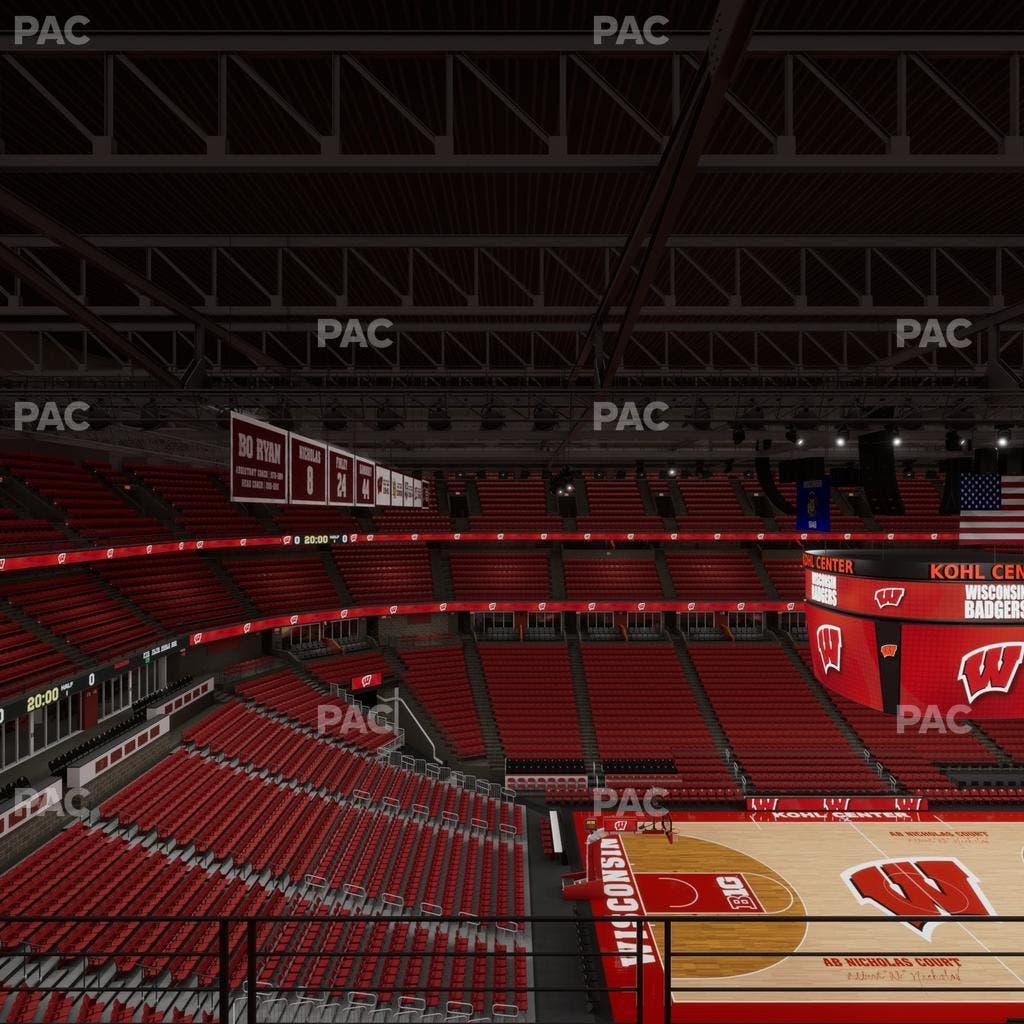 Kohl Center - Section 310 Seat View