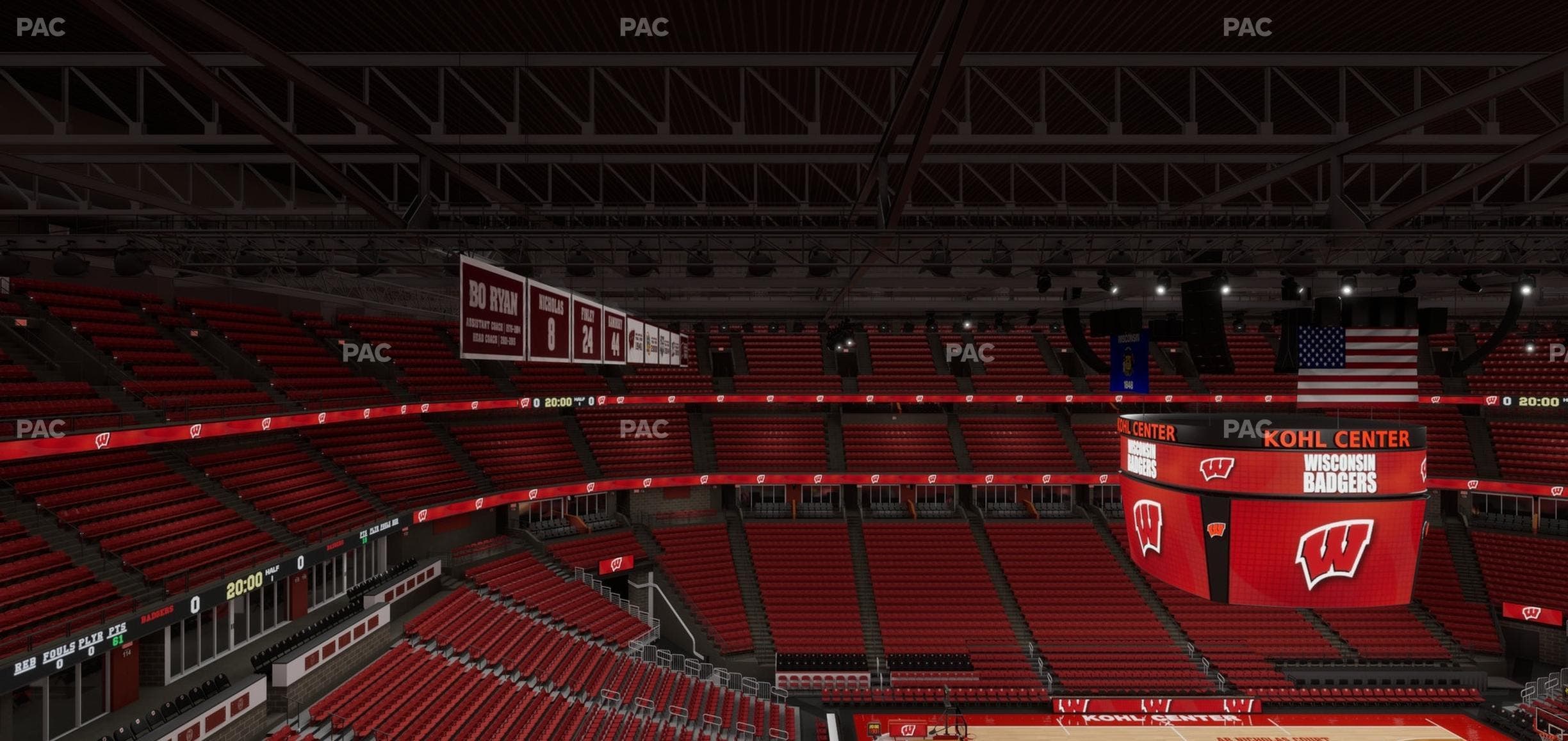 Kohl Center - Section 310 Seat View