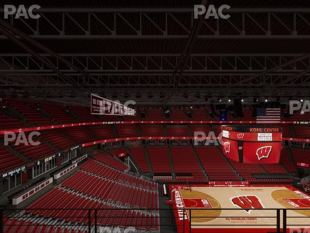 Kohl Center - Section 310 Seat View