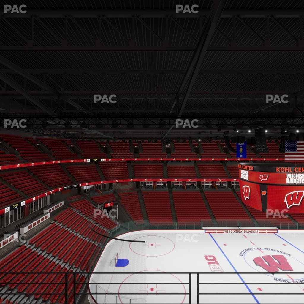 Kohl Center - Section 310 Seat View