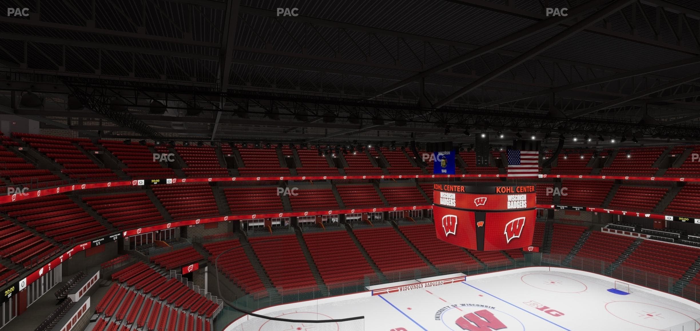 Kohl Center - Section 311 Seat View