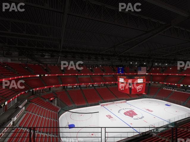 Kohl Center - Section 311 Seat View