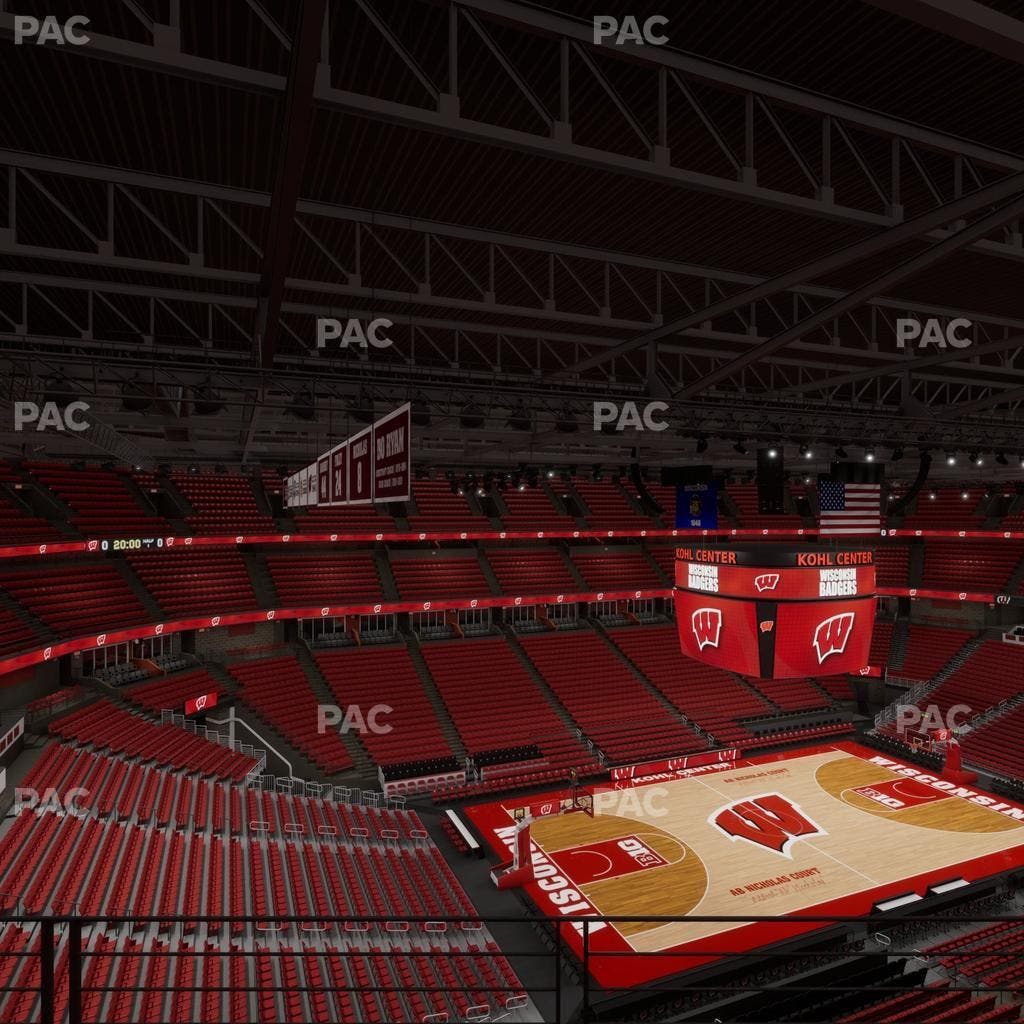 Kohl Center - Section 311 Seat View