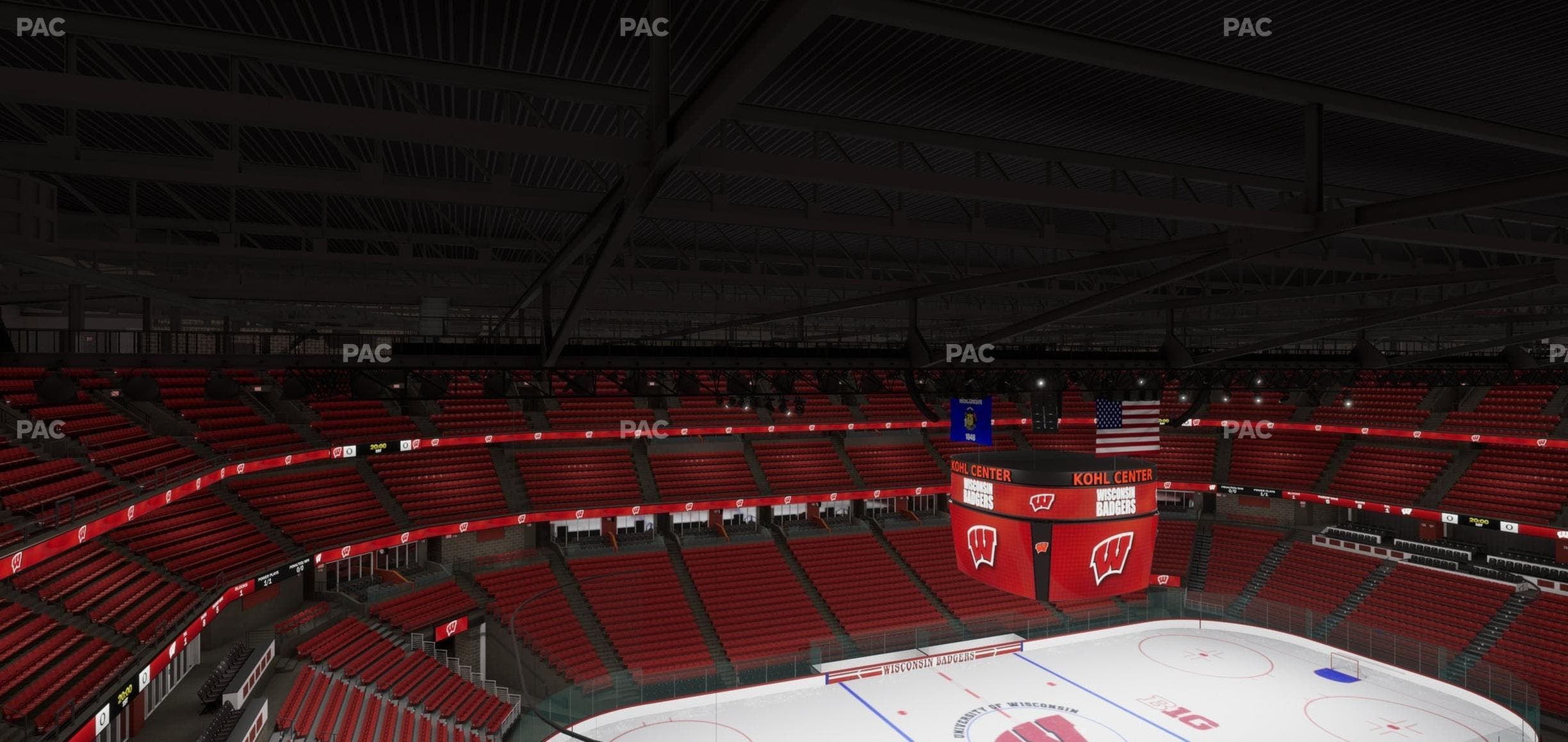 Kohl Center - Section 311 Seat View