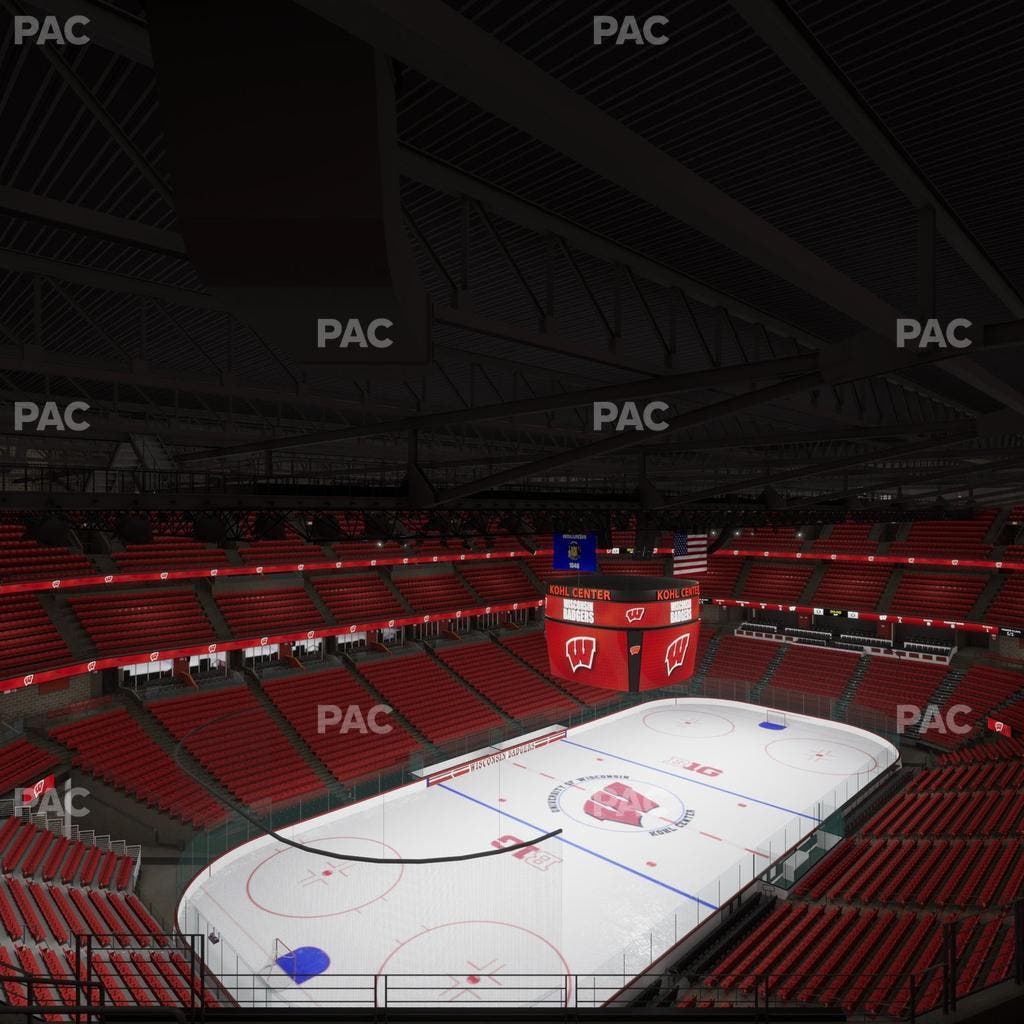 Kohl Center - Section 312 Seat View