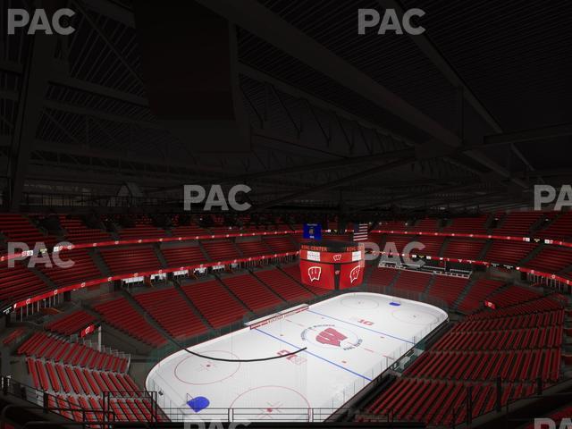 Kohl Center - Section 312 Seat View