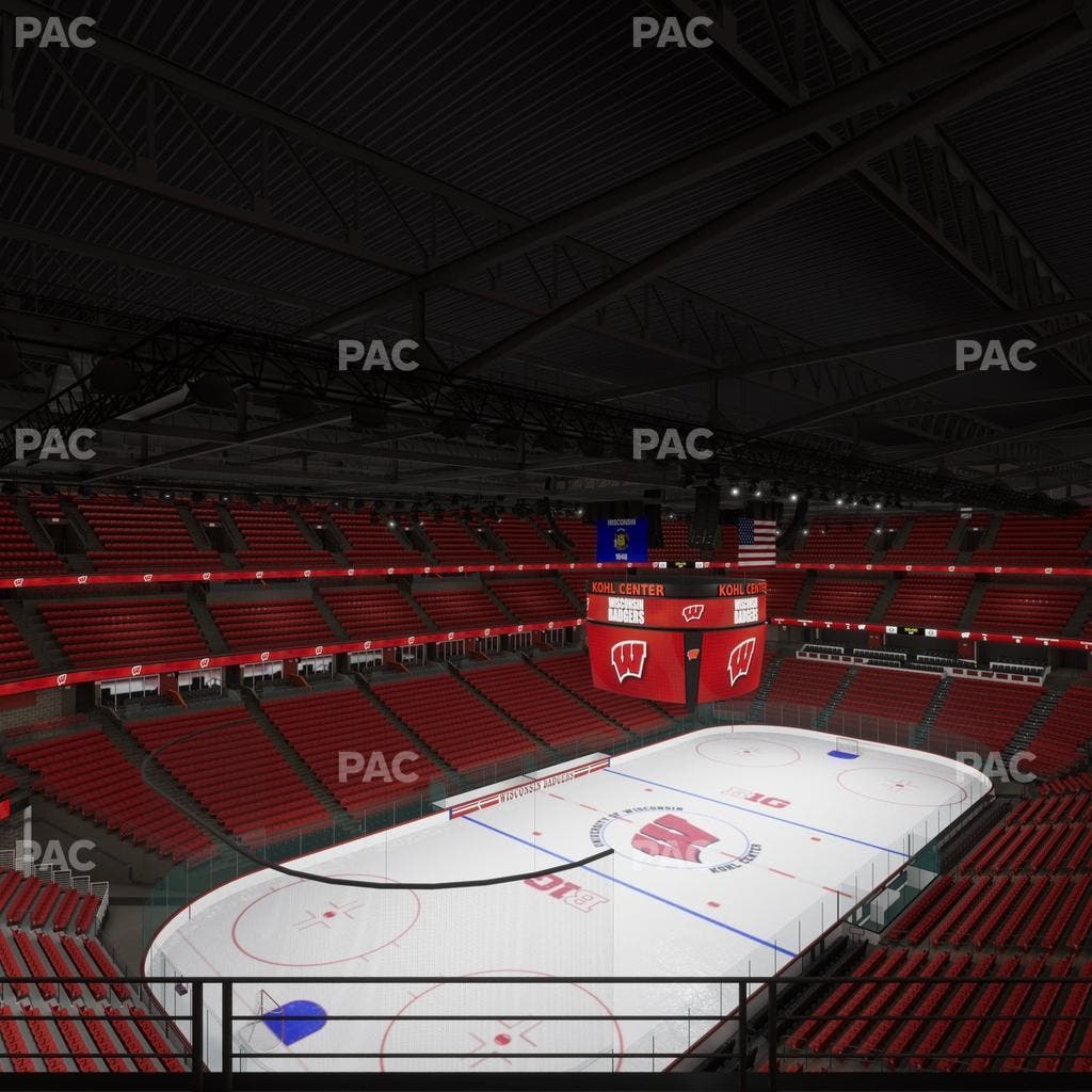 Kohl Center - Section 312 Seat View