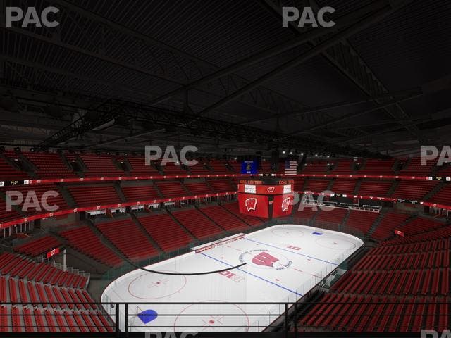 Kohl Center - Section 312 Seat View