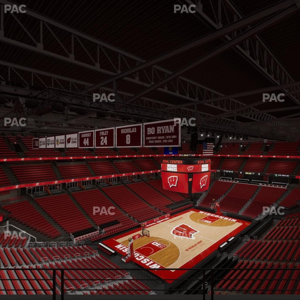 Kohl Center - Section 312 Seat View