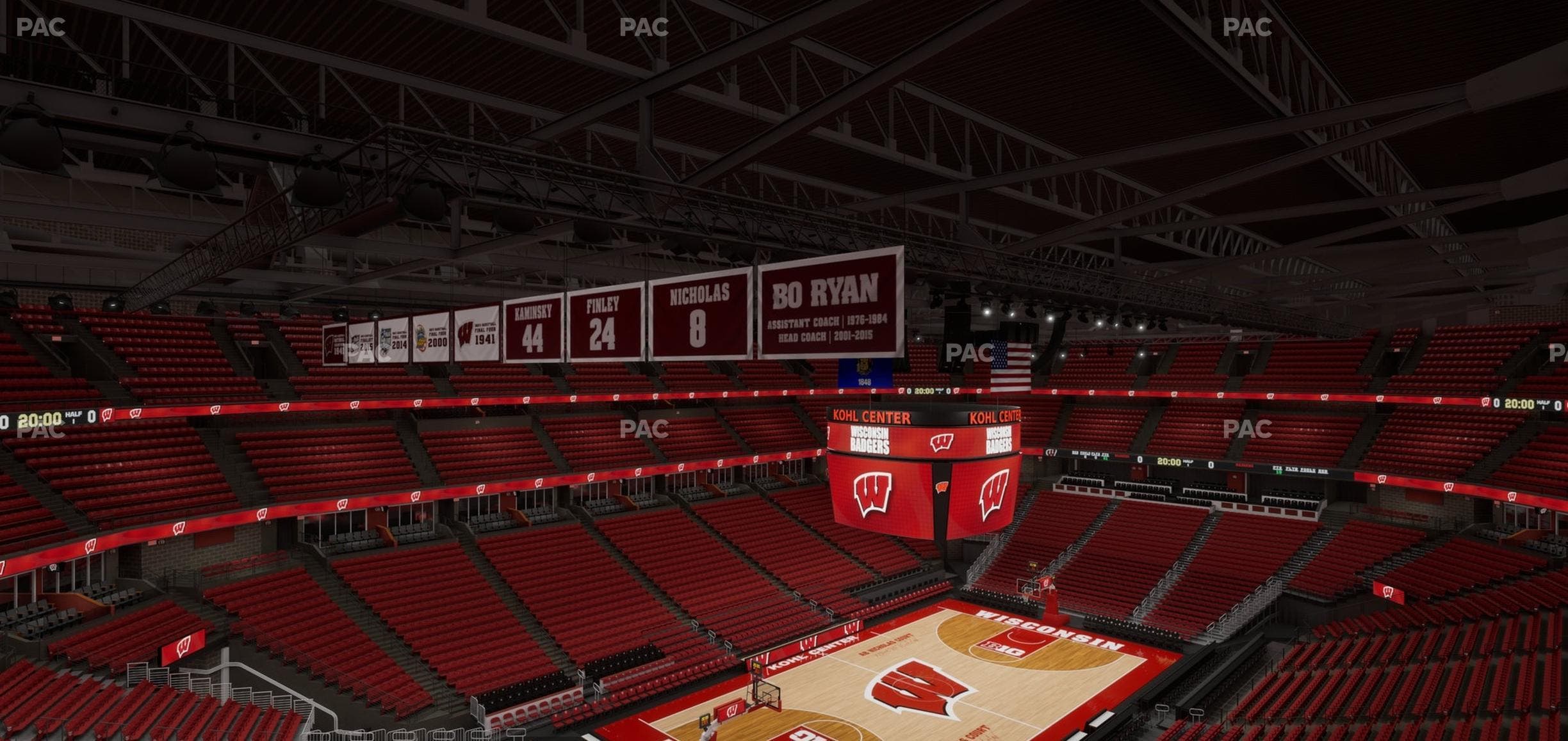 Kohl Center - Section 312 Seat View