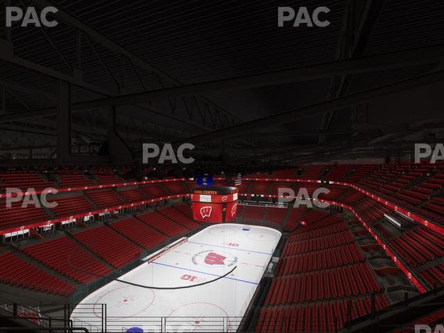 Kohl Center - Section 313 Seat View
