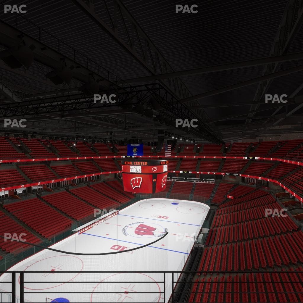 Kohl Center - Section 313 Seat View
