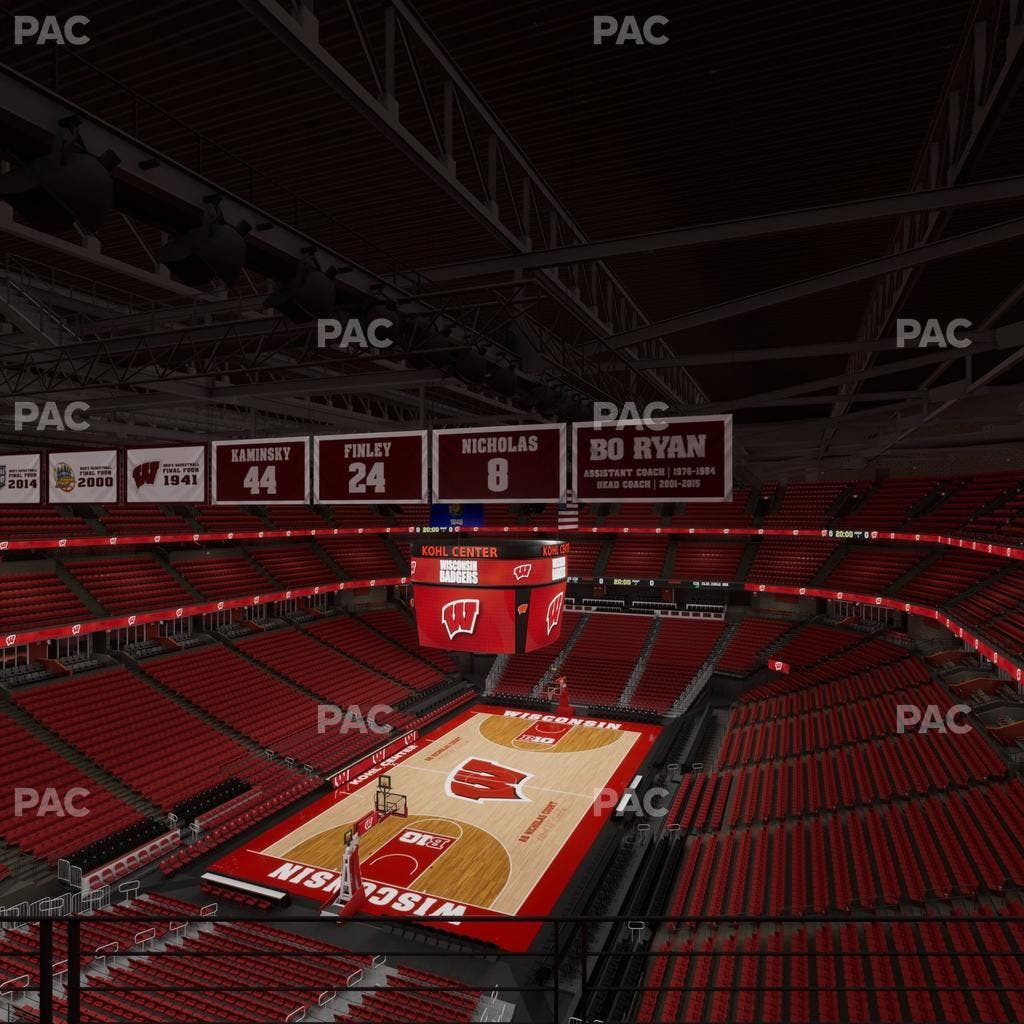 Kohl Center - Section 313 Seat View