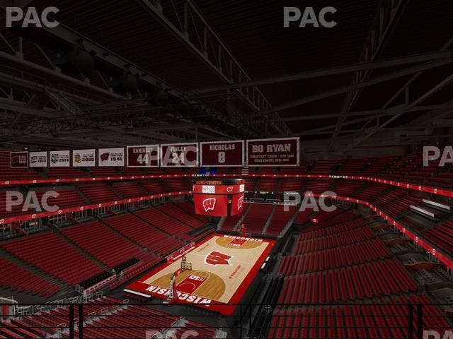 Kohl Center - Section 313 Seat View