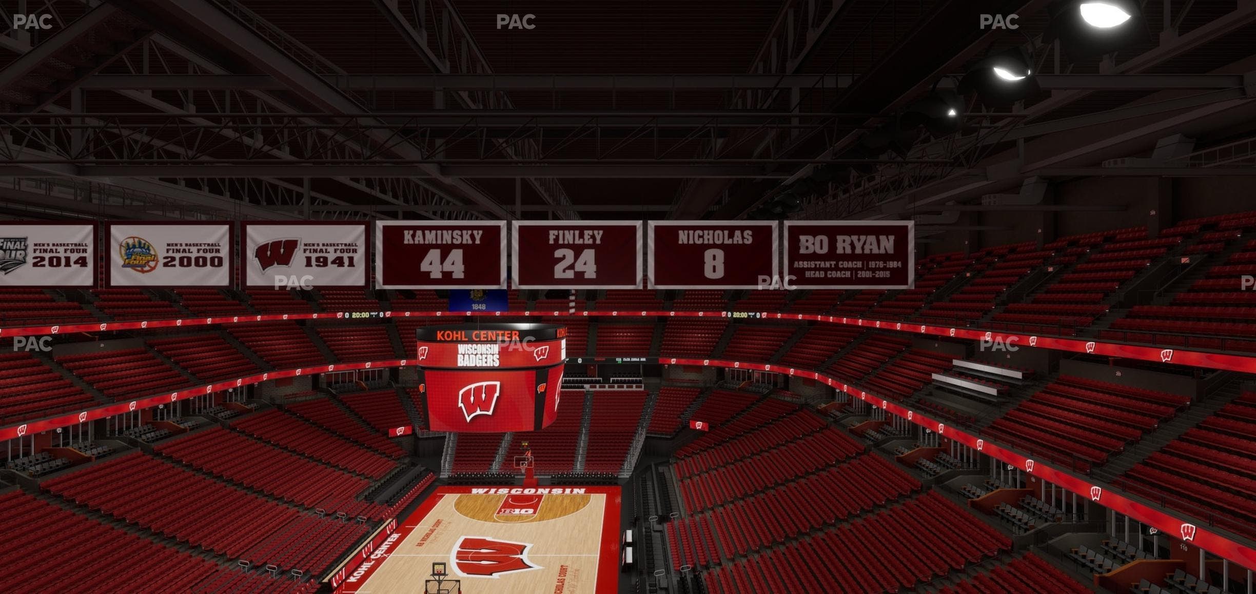 Kohl Center - Section 314 Seat View