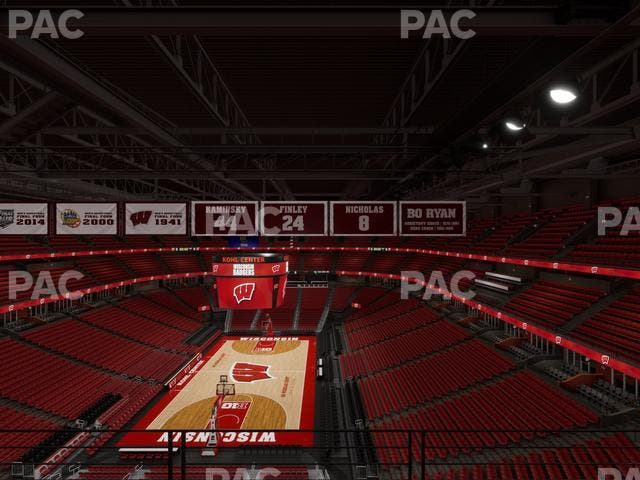 Kohl Center - Section 314 Seat View