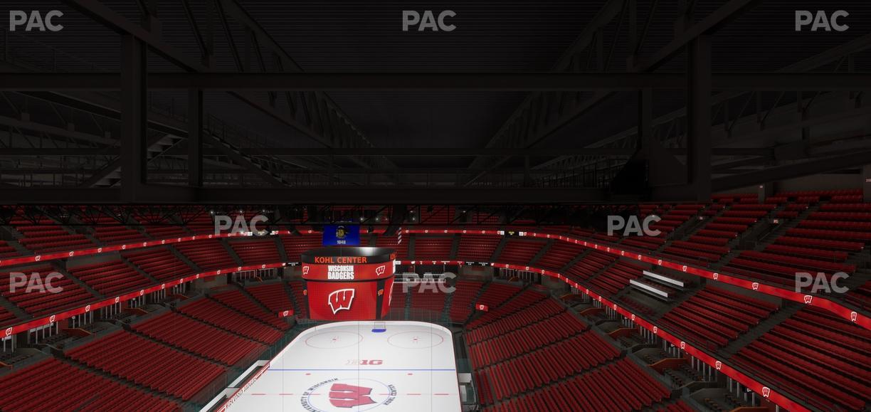 Kohl Center - Section 314 Seat View