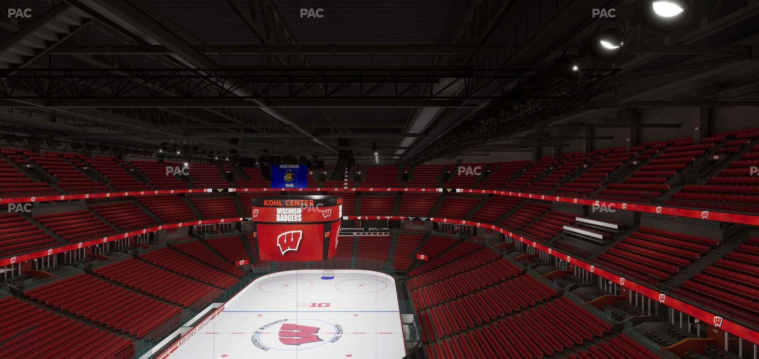 Kohl Center - Section 314 Seat View
