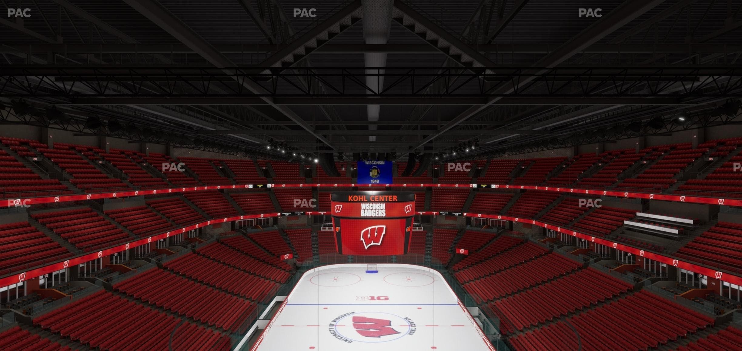 Kohl Center - Section 315 Seat View