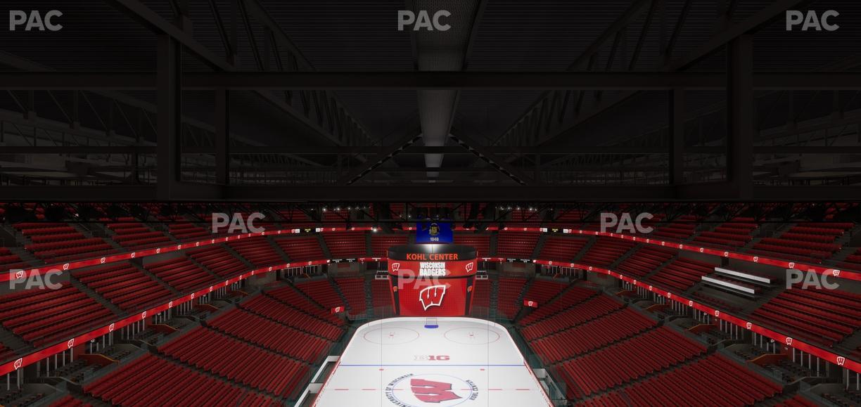 Kohl Center - Section 315 Seat View
