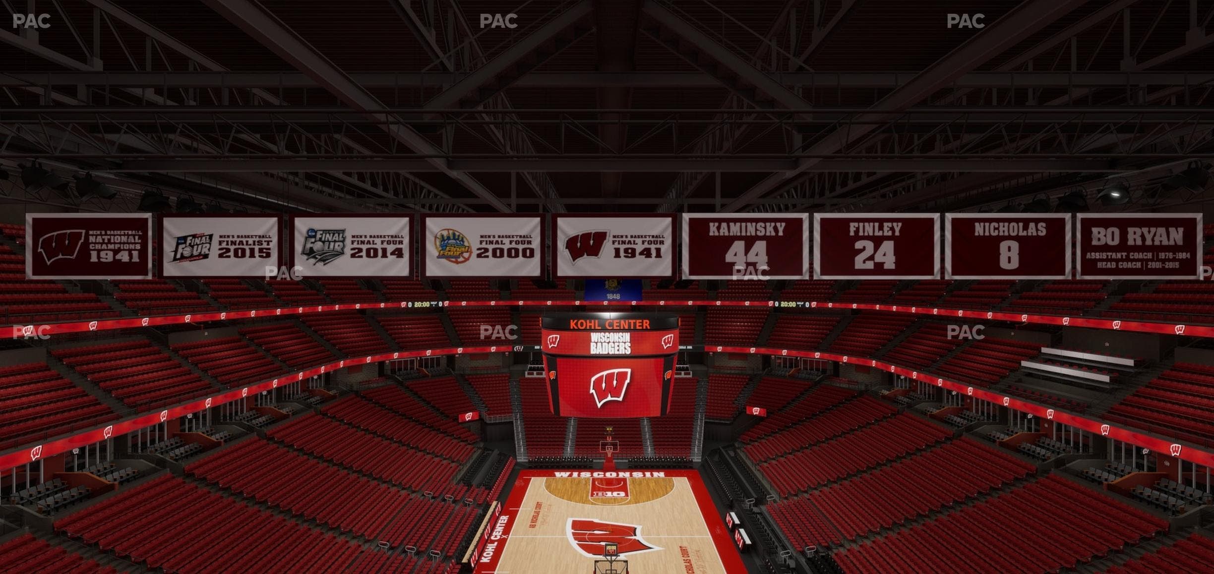 Kohl Center - Section 315 Seat View