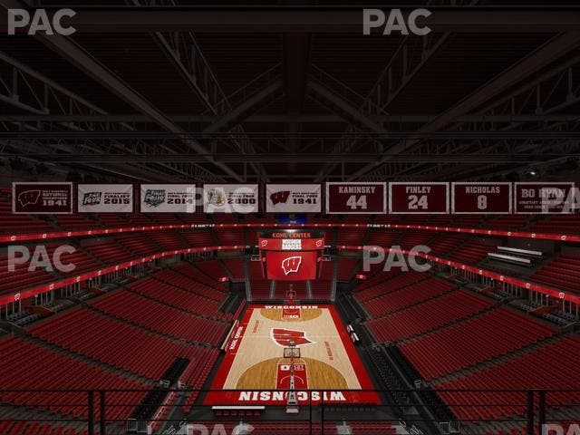 Kohl Center - Section 315 Seat View