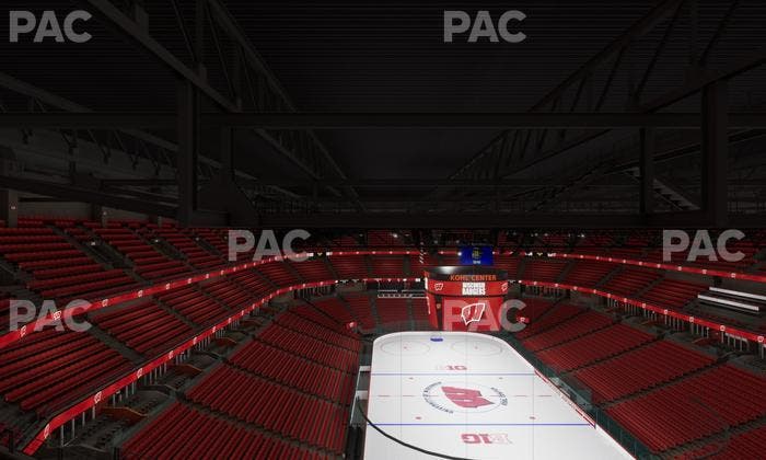 Kohl Center - Section 316 Seat View