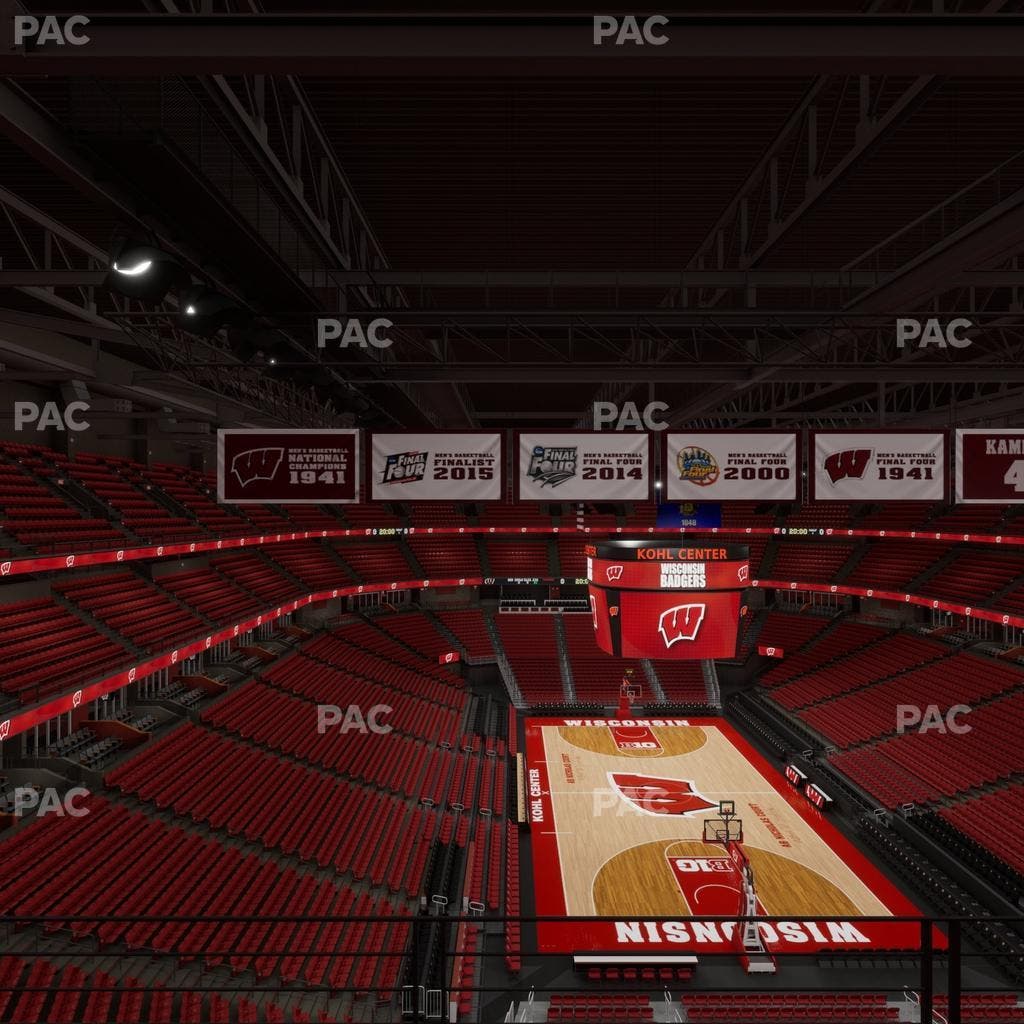 Kohl Center - Section 316 Seat View